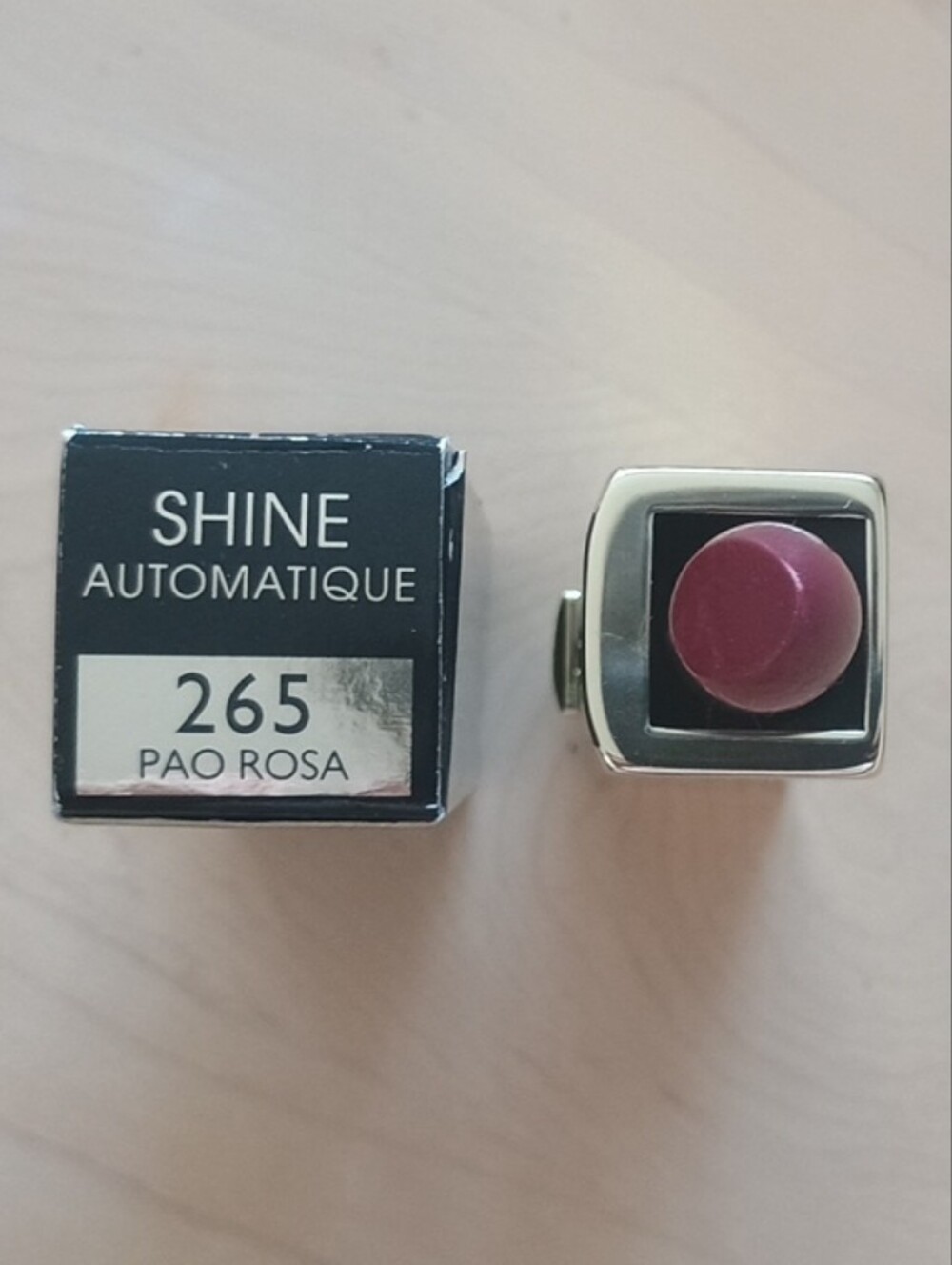 Rare Vintage GUERLAIN Lipstick - Shine Automatique - Pao Rosa (265)
